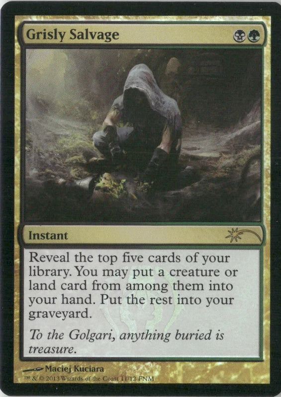 Scan Image | Grisly Salvage - FNM Promos | [9511C74B]