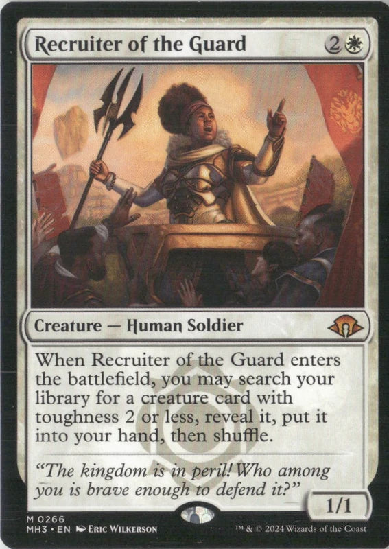 Scan Image | Recruiter of the Guard - Modern Horizons 3 | [6C15B8F4]