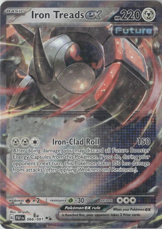 Iron Treads ex - SV: Paldean Fates