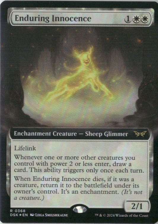 Scan Image | Enduring Innocence (Extended Art) - Duskmourn: House of Horror | [55FFA2E2]