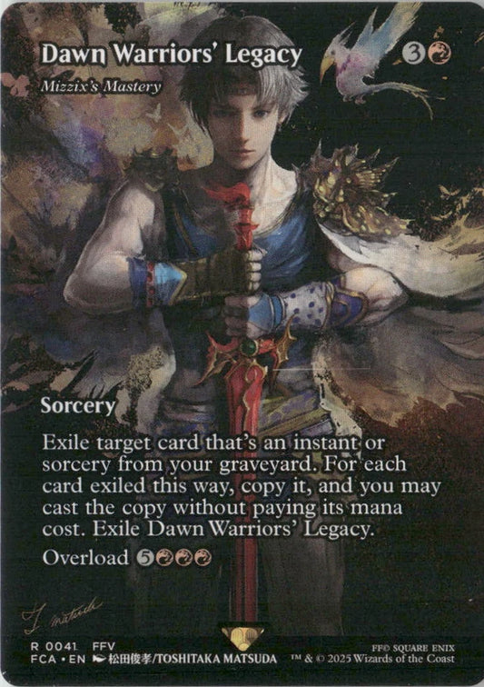 Scan Image | Dawn Warriors' Legacy - Mizzix's Mastery (Showcase) - FINAL FANTASY: Through the Ages | [024E672B]