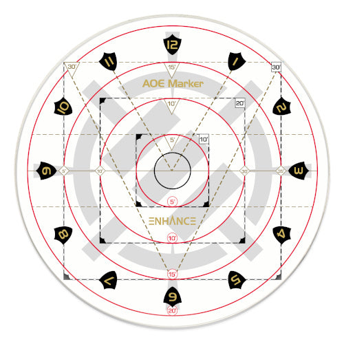 Enhance Tabletop - AOE Damage Marker - Clear