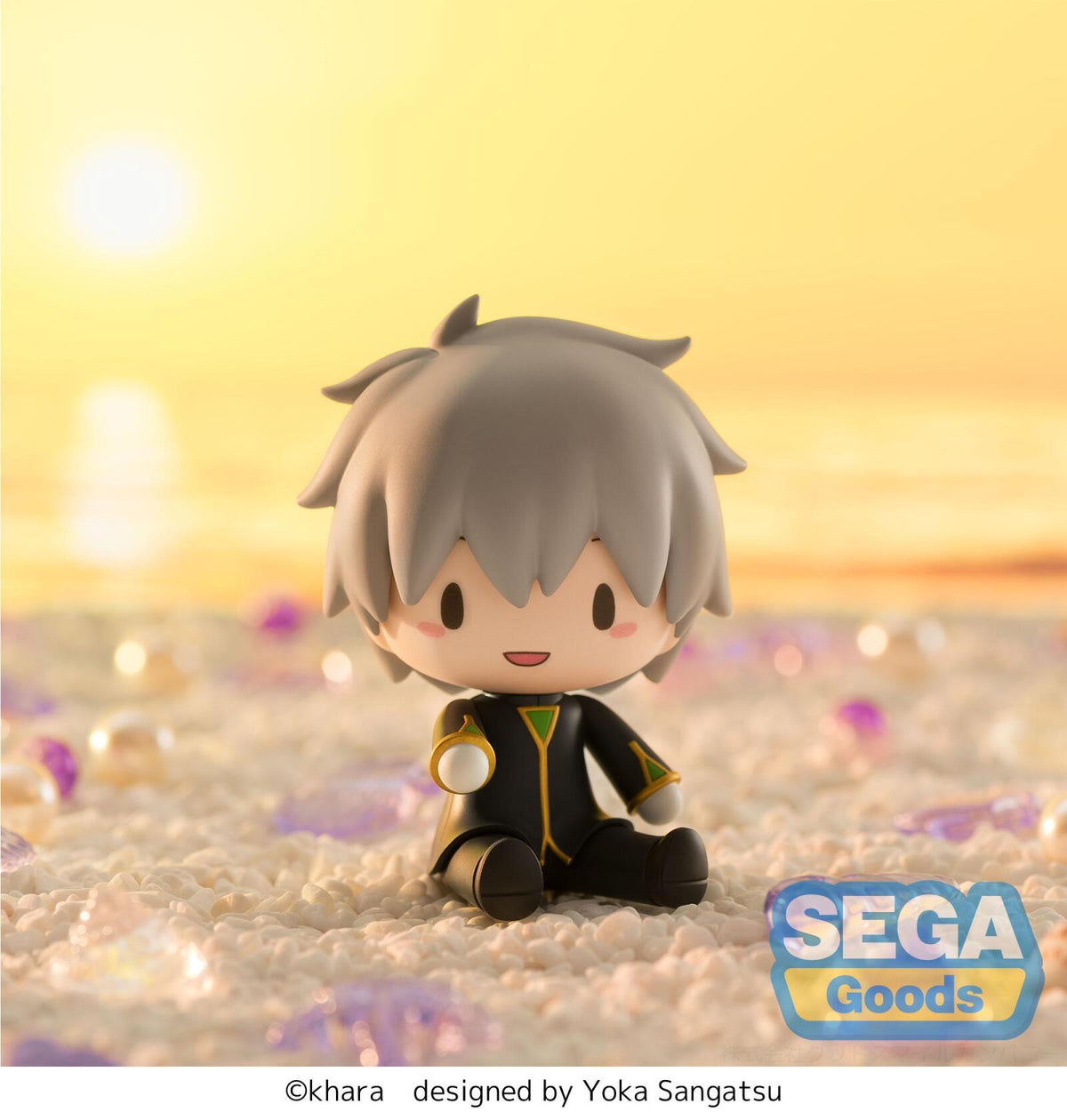 Evangelion 3.0+1.0 Thrice Upon a Time Fuwa Petit Chibi Figure Kaworu Commander Suit