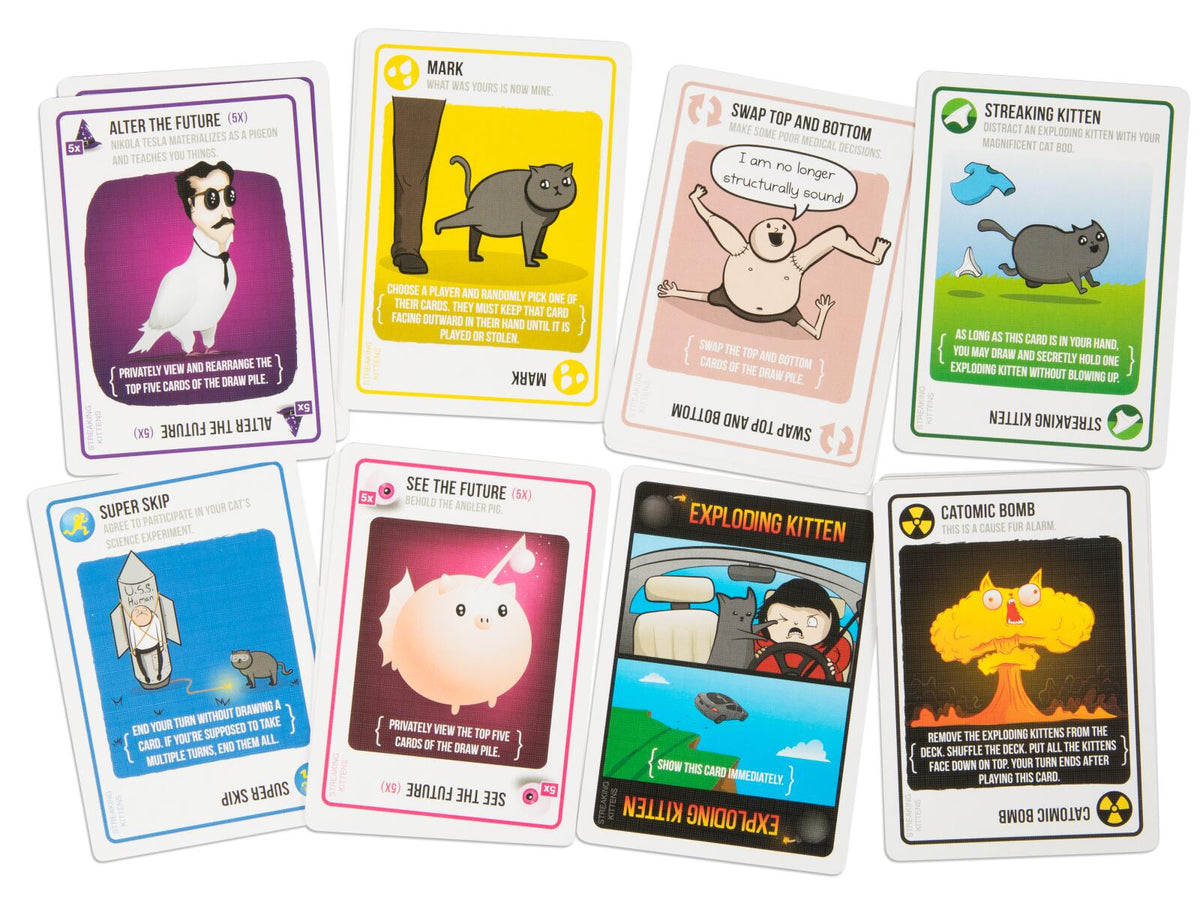 Exploding Kittens We Made More Cards! Bundle