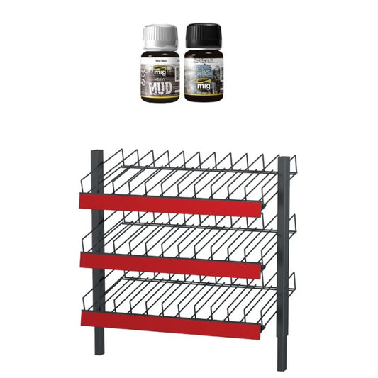 Ammo by MIG - Rack Module For Weathering Products (35 Ml)