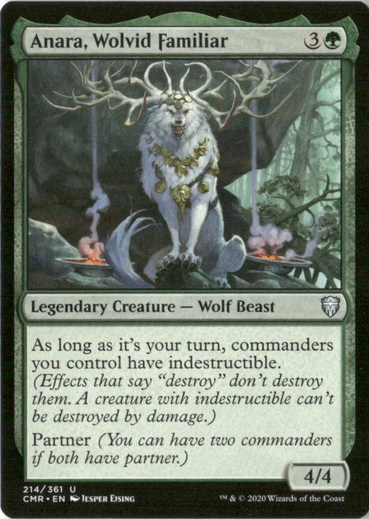 Anara, Wolvid Familiar - Commander Legends