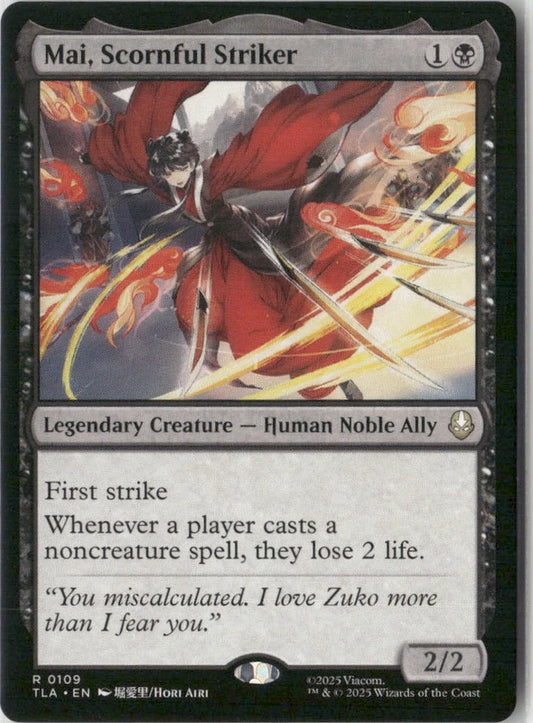 Mai, Scornful Striker - Avatar: The Last Airbender