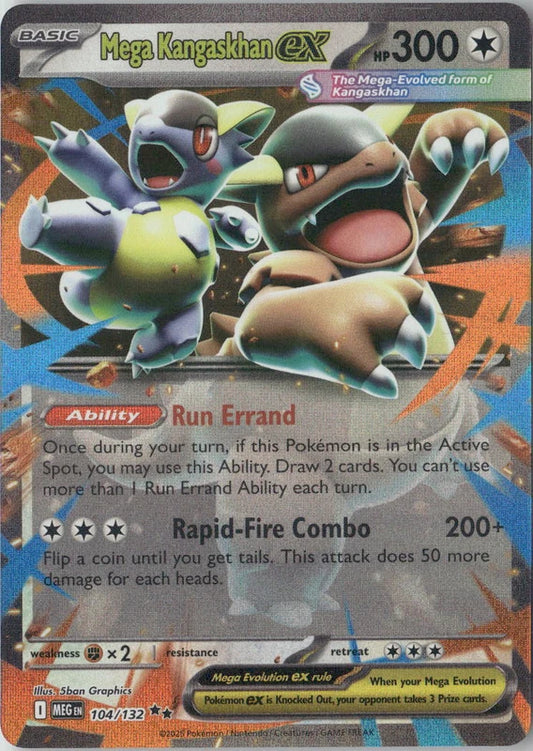 Mega Kangaskhan ex - 104/132 - ME01: Mega Evolution