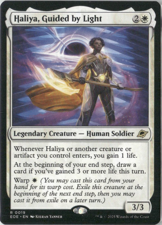 Scan Image | Haliya, Guided by Light - Edge of Eternities | [6F57B4AA]