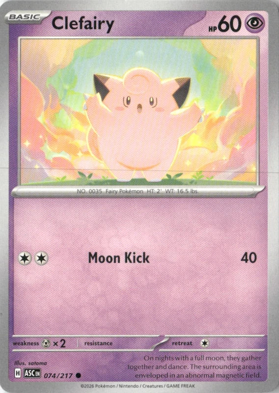 Clefairy - ME: Ascended Heroes