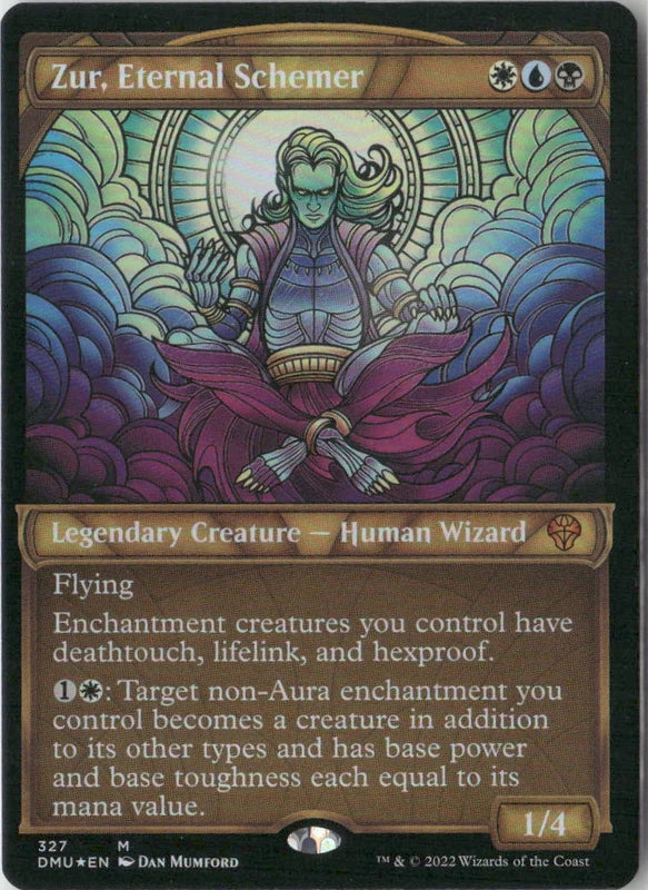 Scan Image | Zur, Eternal Schemer (Textured Foil) - Dominaria United | [E12B32EE]