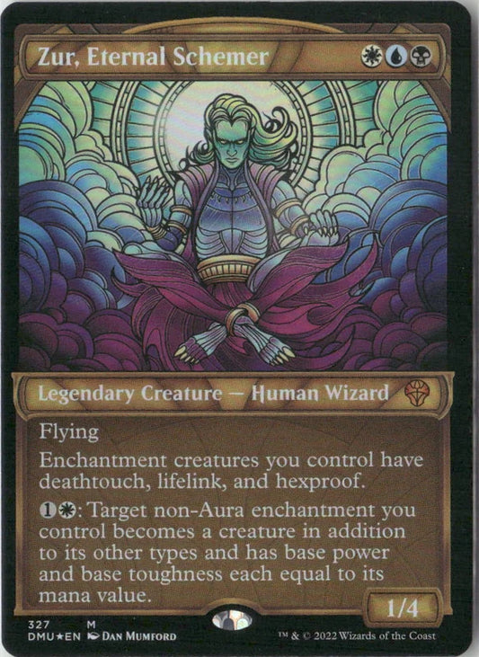 Scan Image | Zur, Eternal Schemer (Textured Foil) - Dominaria United | [E12B32EE]