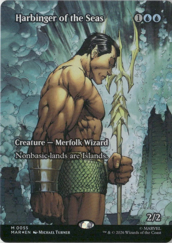 Scan Image | Harbinger of the Seas (Borderless) - Marvel Universe Eternal-Legal | [ADB881E1]