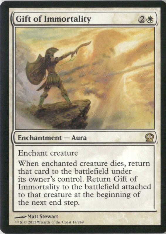 Scan Image | Gift of Immortality - Theros | [6C10D9AA]