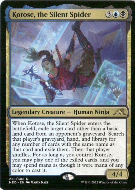 Kotose, the Silent Spider - Promo Pack: Kamigawa: Neon Dynasty