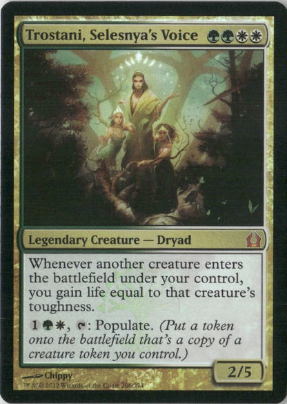 Scan Image | Trostani, Selesnya's Voice - Return to Ravnica | [A8D73F91]