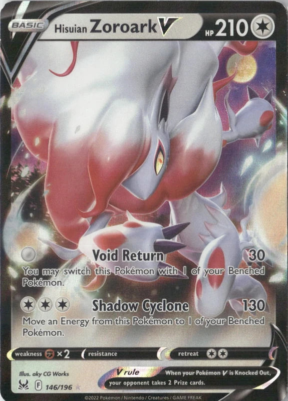 Hisuian Zoroark V - SWSH11: Lost Origin