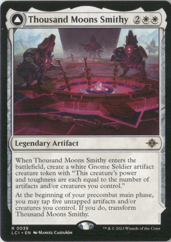 Scan Image | Thousand Moons Smithy - The Lost Caverns of Ixalan | [236A939C]