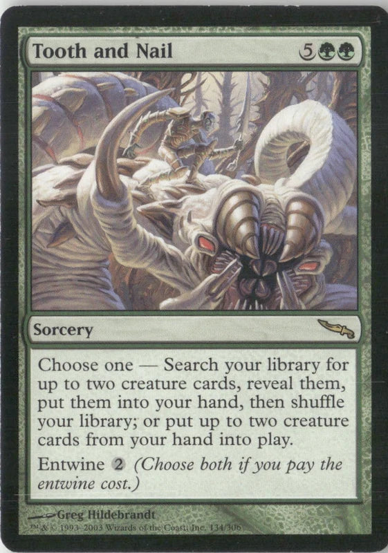 Scan Image | Tooth and Nail - Mirrodin | [4FE3C60D]