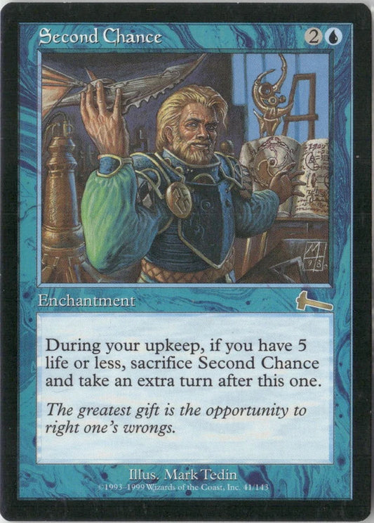 Scan Image | Second Chance - Urza's Legacy | [F76294EA]