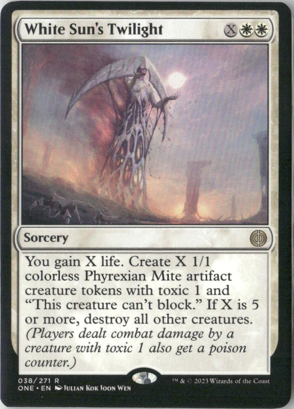 Scan Image | White Sun's Twilight - Phyrexia: All Will Be One | [4E8BFD6F]