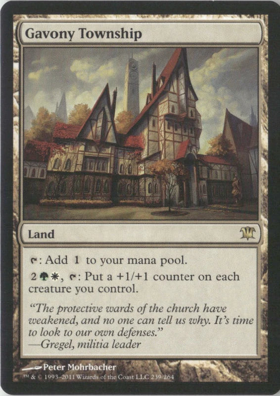 Scan Image | Gavony Township - Innistrad | [C8446CEC]