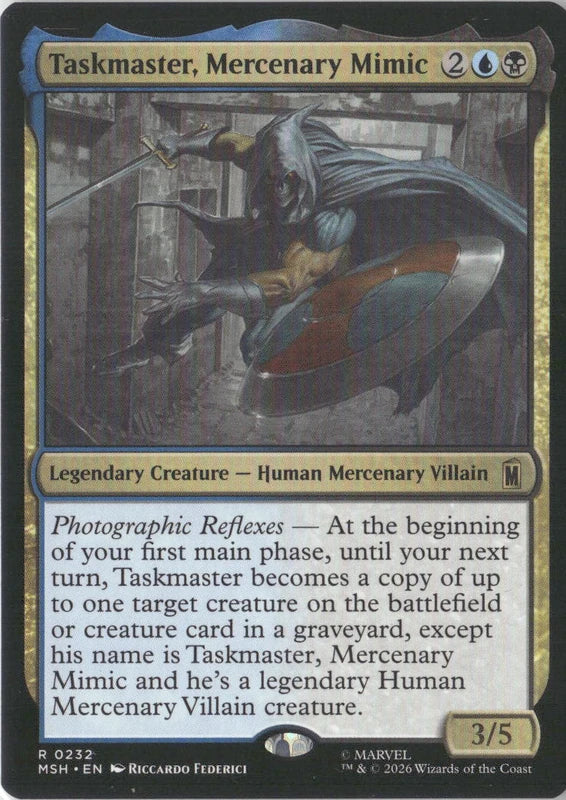Taskmaster, Mercenary Mimic - Marvel Super Heroes
