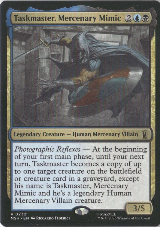 Taskmaster, Mercenary Mimic - Marvel Super Heroes