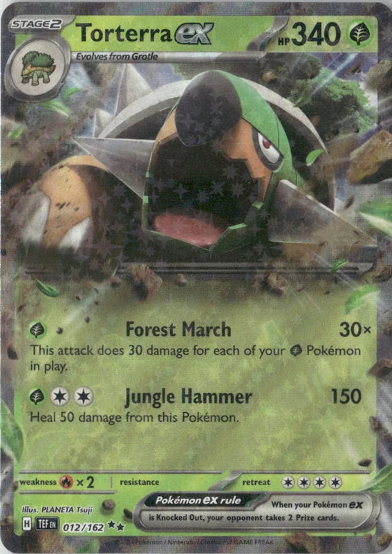 Torterra ex - 012/162 - SV05: Temporal Forces