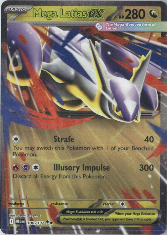 Mega Latias ex - 100/132 - ME01: Mega Evolution