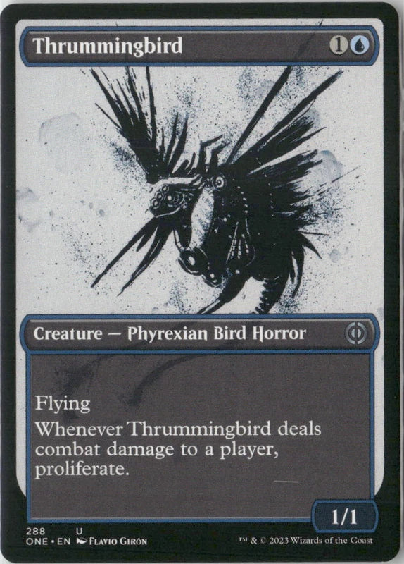 Scan Image | Thrummingbird (Showcase) - Phyrexia: All Will Be One | [475A52F1]