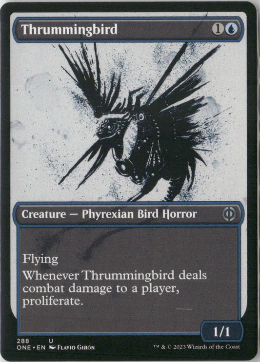 Scan Image | Thrummingbird (Showcase) - Phyrexia: All Will Be One | [475A52F1]