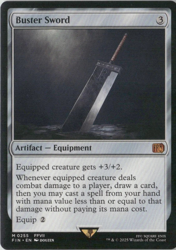 Scan Image | Buster Sword - FINAL FANTASY | [C5BB1215]