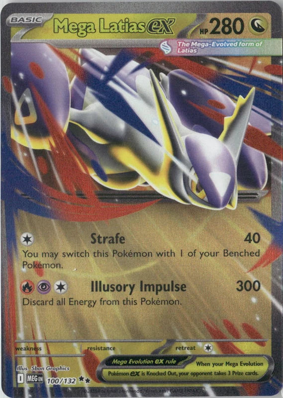 Mega Latias ex - 100/132 - ME01: Mega Evolution