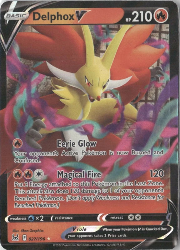 Delphox V - SWSH11: Lost Origin
