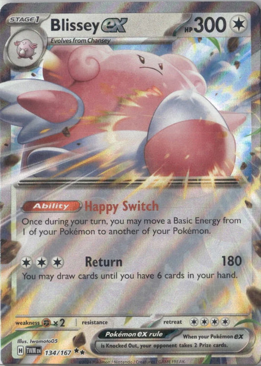 Blissey ex - 134/167 - SV06: Twilight Masquerade