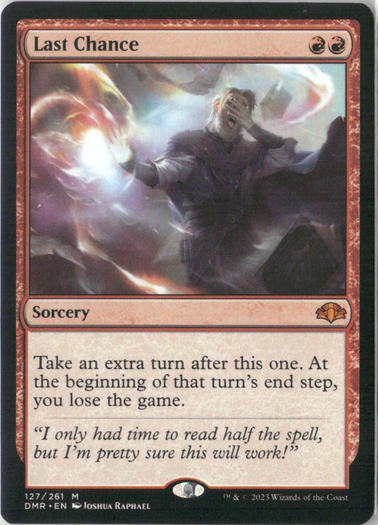 Scan Image | Last Chance - Dominaria Remastered | [6738BDEB]