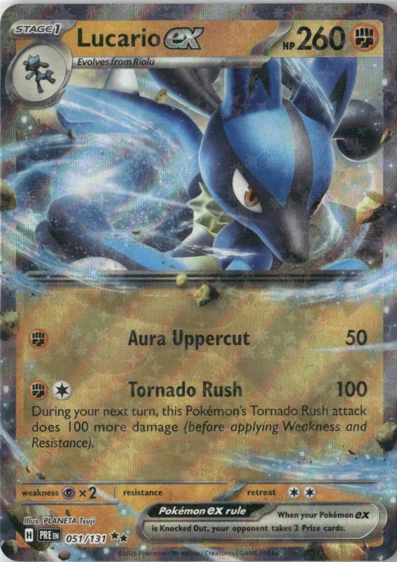 Lucario ex - SV: Prismatic Evolutions