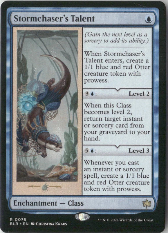 Scan Image | Stormchaser's Talent - Bloomburrow | [F5A84135]