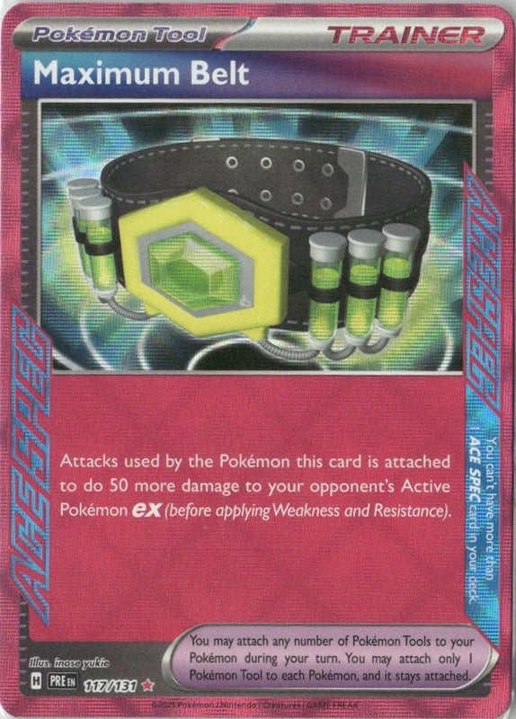 Maximum Belt - SV: Prismatic Evolutions