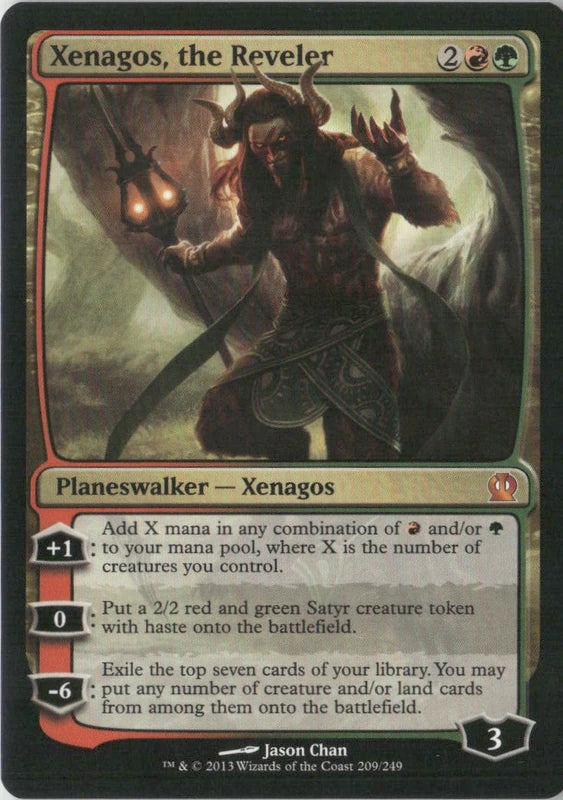 Scan Image | Xenagos, the Reveler - Theros | [20AB3E1A]