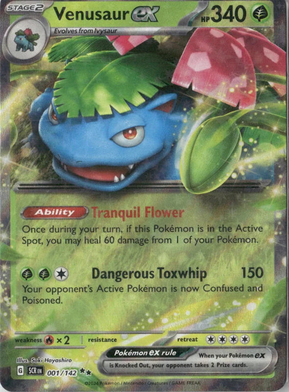 Venusaur ex - SV07: Stellar Crown