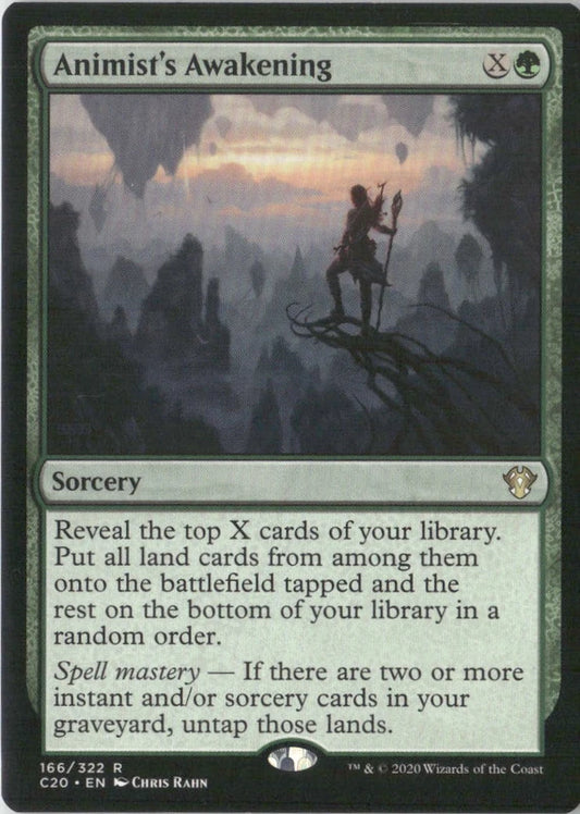 Scan Image | Animist's Awakening - Commander 2020 | [1E69E90D]