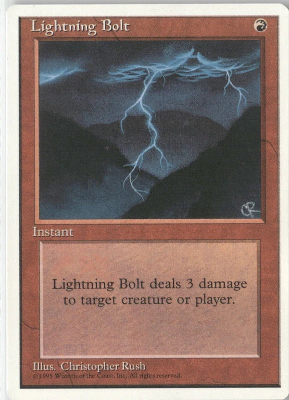 Scan Image | Lightning Bolt - Fourth Edition | [11761EB9]