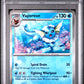 2025 Pokemon Pre En-Prismatic Evolutions 022 Vaporeon Master Ball Reverse Holo - PSA 9