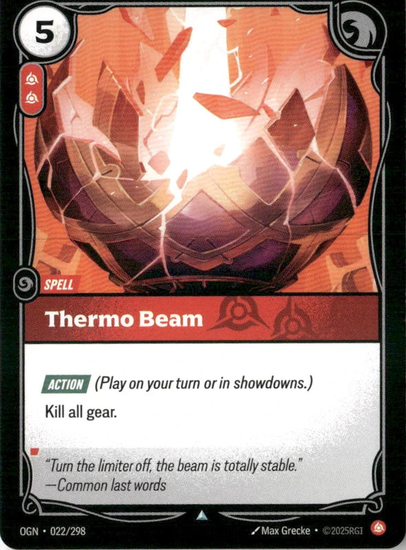 Thermo Beam - Origins