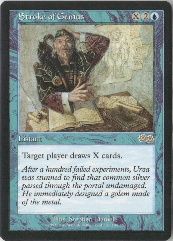Scan Image | Stroke of Genius - Urza's Saga | [17E1CC1B]