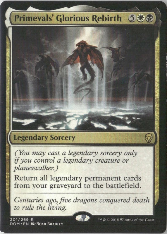 Scan Image | Primevals' Glorious Rebirth - Dominaria | [702413F5]