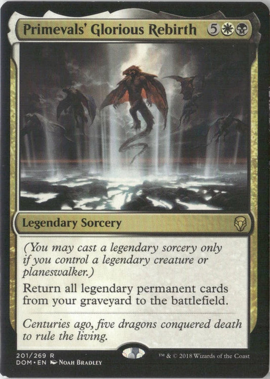 Scan Image | Primevals' Glorious Rebirth - Dominaria | [702413F5]