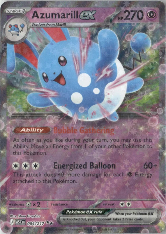 Azumarill ex - ME: Ascended Heroes